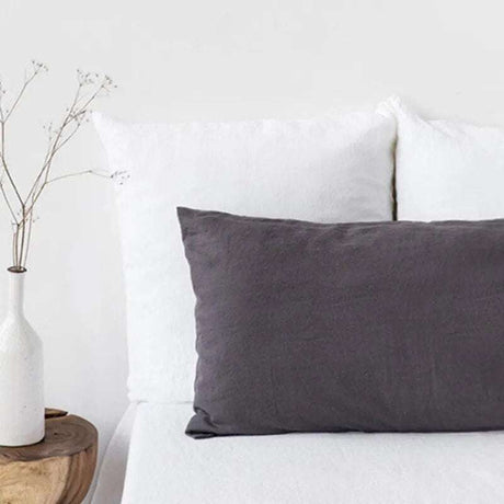 Pure Linen Double Long Pillowcase - Julia M LifeStyles