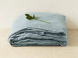 Pure Linen Flat Sheet - 100% Stone Washed French Linen for Hot Sleepers - Julia M LifeStyles