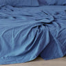 Pure Linen Flat Sheet - 100% Stone Washed French Linen for Hot Sleepers - Julia M LifeStyles