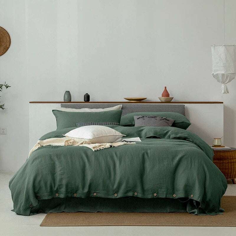 Pure Linen Skin - Friendly Bedding Set - Julia M LifeStyles