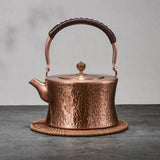 Pure Red Copper Hammered Teapot for Home Brewing - Julia M LifeStyles