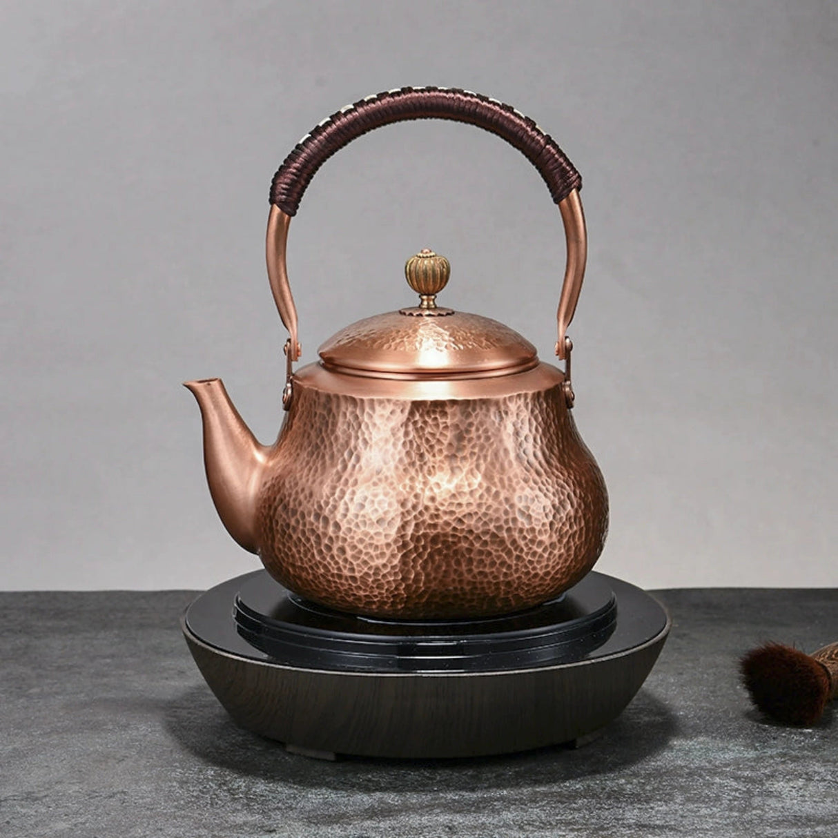 Pure Red Copper Hammered Teapot for Home Brewing - Julia M LifeStyles