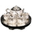 Pure Silver Dragon Phoenix Tea Set - Julia M LifeStyles