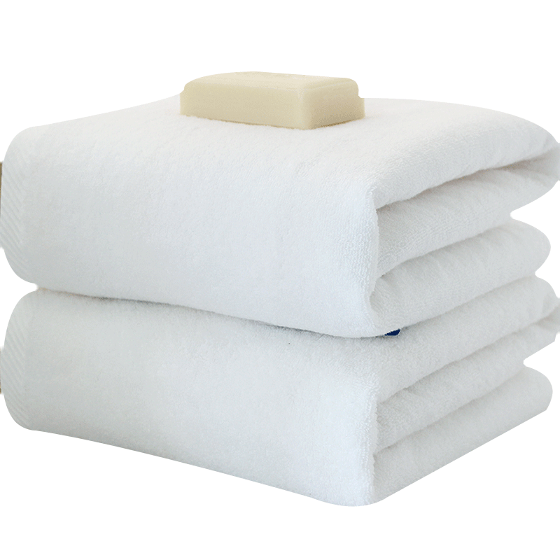 Pure White Thickening Large Bath Towel Pure Cotton Adult Men Hotel Beauty Shop Bath City Bath Towel plus Size Soft Absorbent - Julia M LifeStyles