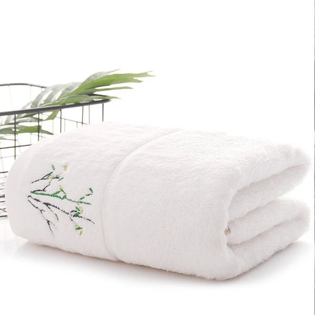 Quality Bamboo Fiber Bath Towels Set Thick Home Soft Quick Absorbent Luxury Hand Face Towels - Julia M LifeStyles