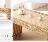 Rattan Living Room Table and Chair Combination Deck Kung Fu Tea Table - Julia M LifeStyles