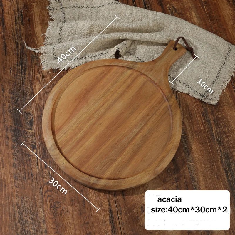 Rectangular Japanese Wooden Steak Plate - Julia M LifeStyles