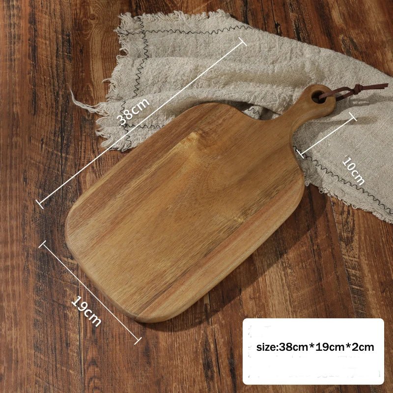 Rectangular Japanese Wooden Steak Plate - Julia M LifeStyles