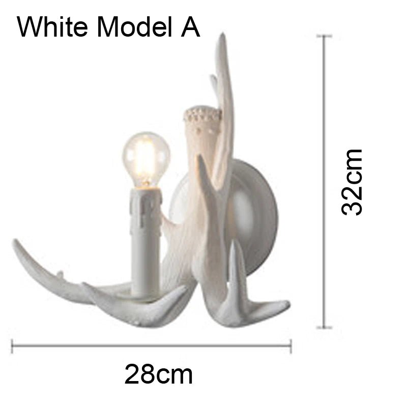 Retro Antler Resin Chandelier for Modern Dining & Living Spaces - Julia M LifeStyles