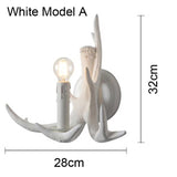 Retro Antler Resin Chandelier for Modern Dining & Living Spaces - Julia M LifeStyles