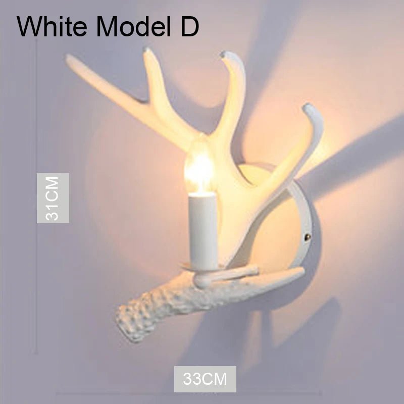 Retro Antler Resin Chandelier for Modern Dining & Living Spaces - Julia M LifeStyles