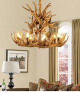 Retro Antler Resin Chandelier for Modern Dining & Living Spaces - Julia M LifeStyles