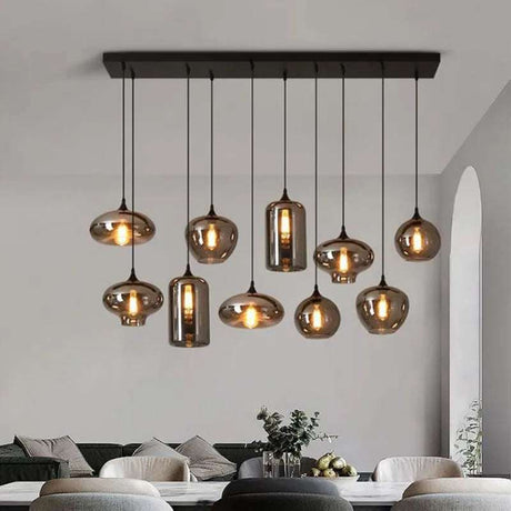 Retro Glass Pendant Light - Julia M LifeStyles