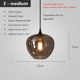 Retro Glass Pendant Light - Julia M LifeStyles