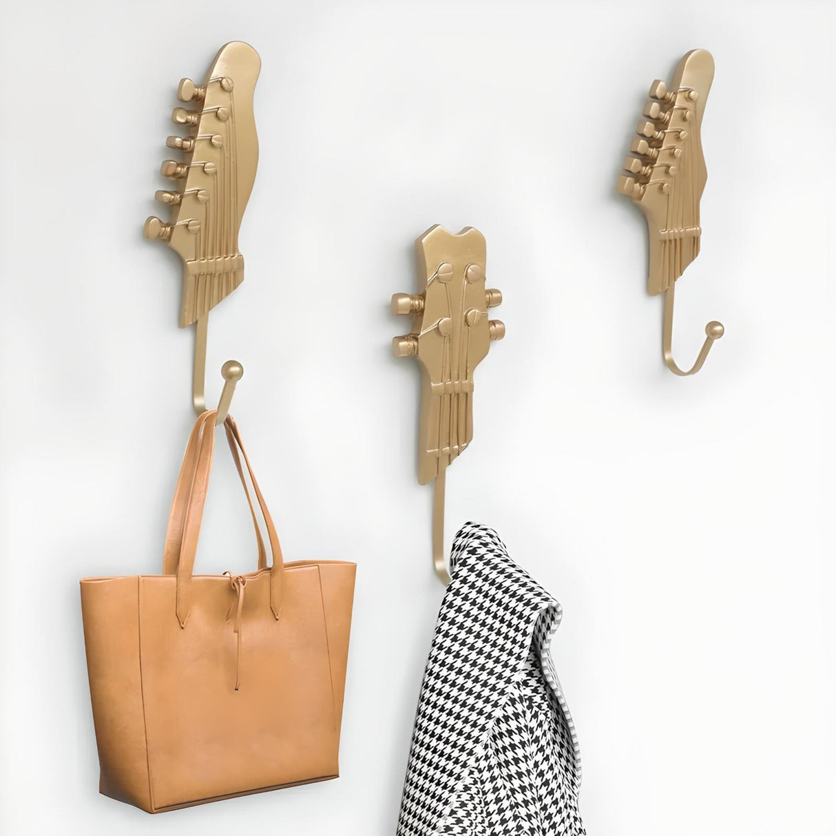 Retro Guitar Head - shaped Hooks 3PCS/Set - Julia M LifeStyles