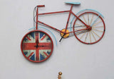 Retro Industrial Wrought Iron Bicycle Wall Hanging Decor - Julia M LifeStyles