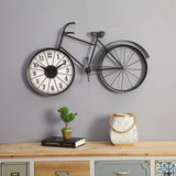 Retro Industrial Wrought Iron Bicycle Wall Hanging Decor - Julia M LifeStyles