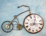 Retro Industrial Wrought Iron Bicycle Wall Hanging Decor - Julia M LifeStyles