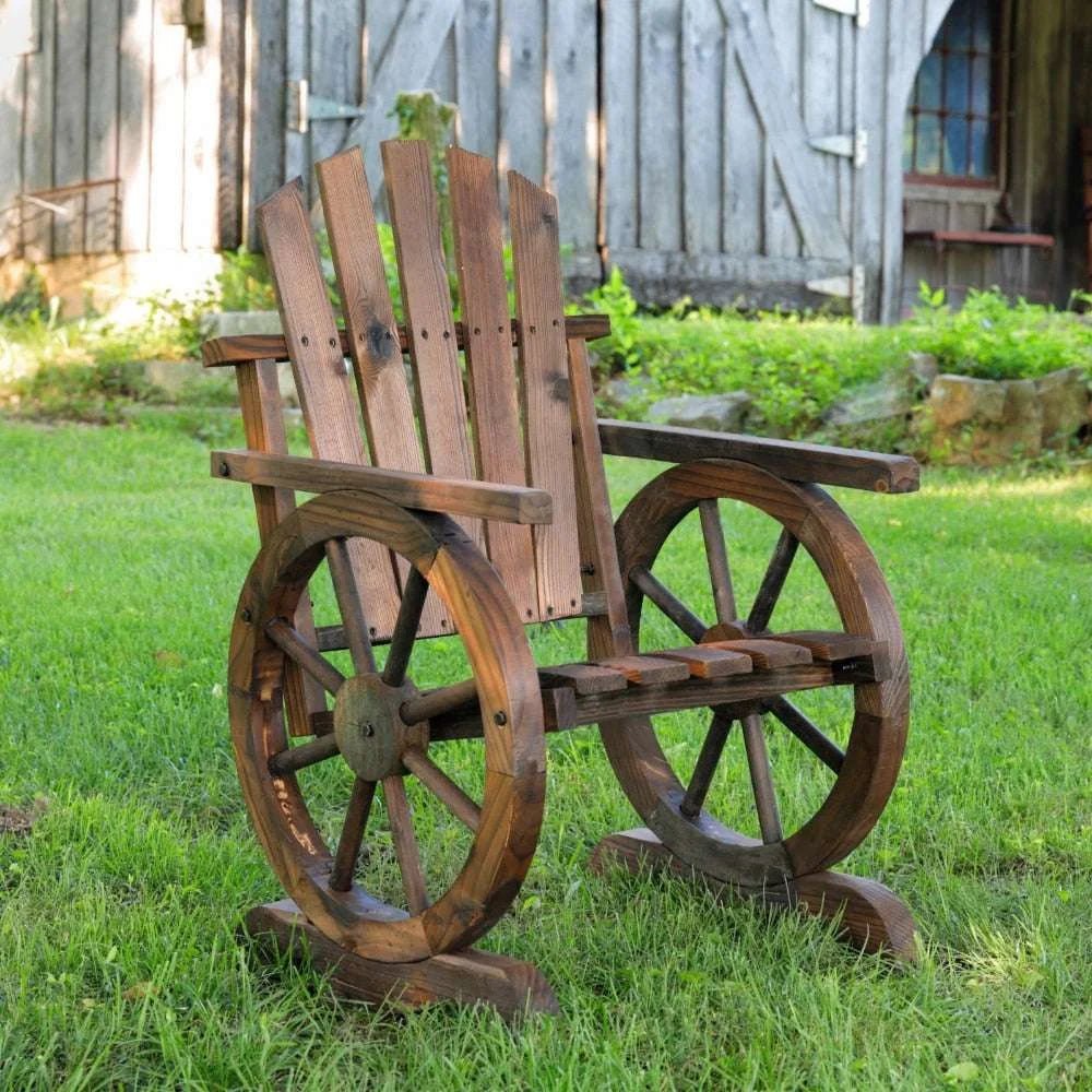 Retro Wooden Outdoor Lounge Chair - Julia M LifeStyles