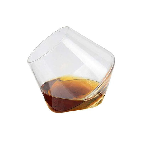 Rotate Whiskey Glass Top Belly Cigar Whisky Cocktail Drinking Wine Cup Tumbler Tasting Bar Glasses Vaso Gafas Caneca Brandy drinkware Julia M Home & Kitchen   