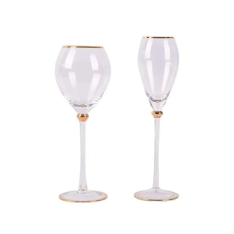 Royal Style Goblet Wine Glass Set - Julia M LifeStyles