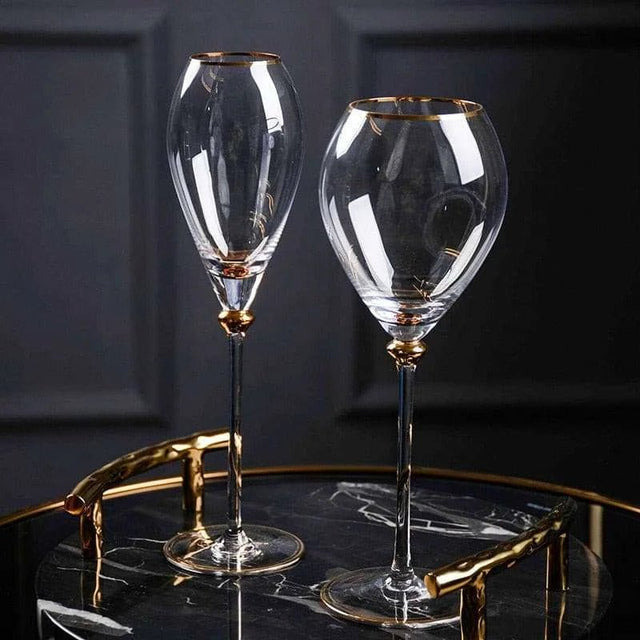 Royal Style Goblet Wine Glass Set - Julia M LifeStyles