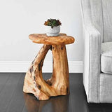 Rustic Multifunctional Wooden Dining Chairs - Set of 2 end tables Julia M Home & Kitchen   
