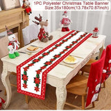 Safflower Pine Leaves Christmas Table Runner - Julia M LifeStyles