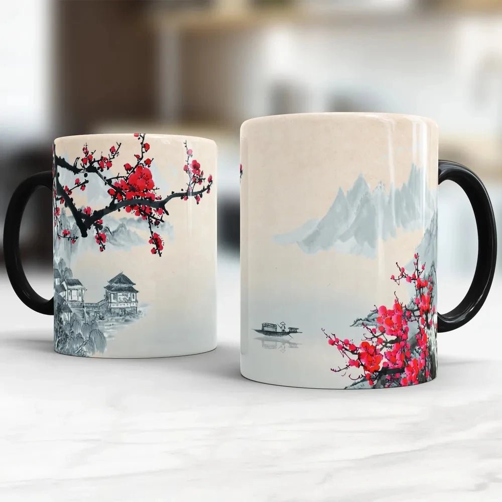 Sakura Blossom 330ml Ceramic Mug - Julia M LifeStyles