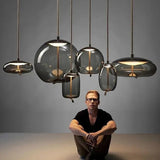 Scandinavian Glass Pendant Light - Julia M LifeStyles