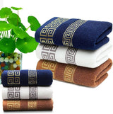 Set of 3 Thicker Bamboo Green Bath Beach Towel Set for Adults Face Hand Sport Towels Bathroom 35cmX75cm*2pcs And 70cmx140cm*1pcs - Julia M LifeStyles