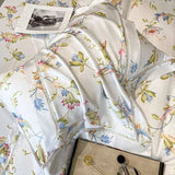 Silk Floral Bedding Set - Julia M LifeStyles