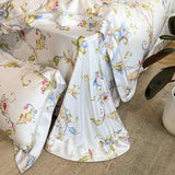 Silk Floral Bedding Set - Julia M LifeStyles