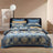 Silk - Like Satin 4 - Piece Duvet Cover Set with Double Stitching & Pillowcases - Julia M LifeStyles