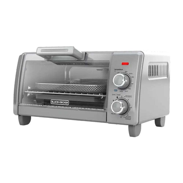 Silver & Black Air Fry Toaster Oven - Julia M LifeStyles