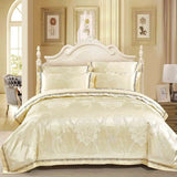 Regal Silk Elegance Jacquard Bedding Set 2 Duvet covers Julia M Home & Kitchen   