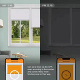 Smart 100% Blackout Motorized Roller Blinds with WiFi & Voice Control - Julia M LifeStyles