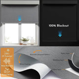 Smart 100% Blackout Motorized Roller Blinds with WiFi & Voice Control - Julia M LifeStyles