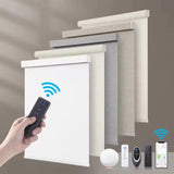 Smart 100% Blackout Motorized Roller Blinds with WiFi & Voice Control - Julia M LifeStyles