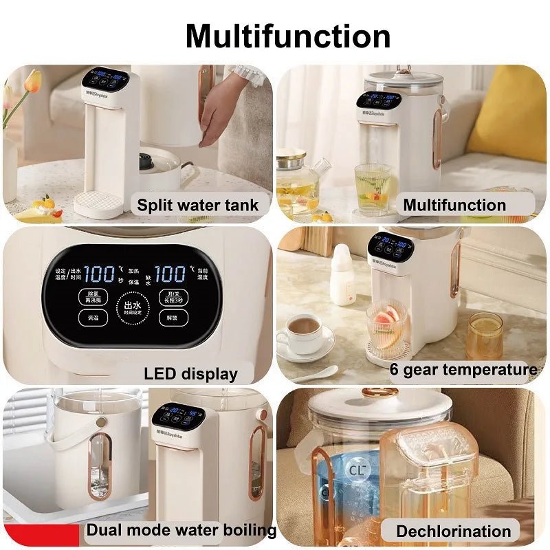 Smart G28A 4L Electric Kettle with 6 Gear Temperature Adjust and Split Water Dispenser - Julia M LifeStyles