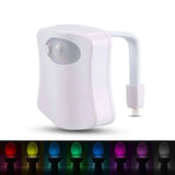 Smart Motion Sensor Toilet Seat LED Backlight Night Light 8 Colors / Waterproof - Julia M LifeStyles