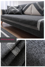 Sofa Cushion All Year Round Neutral Non Slip Living Room Concubine Fabric Combination Minimalist Modern Entry Lux Style Tatami Cover - Julia M LifeStyles