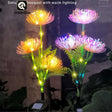 Solar Flower Lights: 2-Pack Outdoor Waterproof LED Garden Decor - Julia M LifeStyles