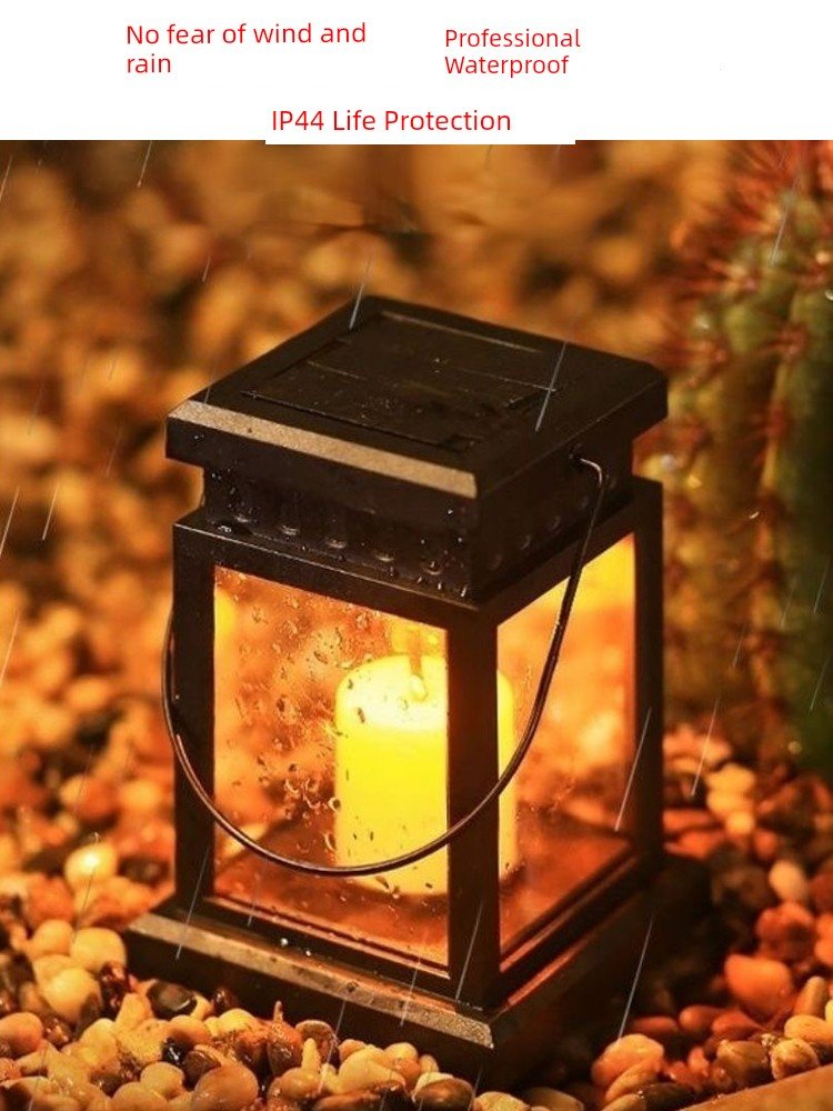 Solar Sensor LED Candle Light House Landscape Hanging Light - Julia M LifeStyles