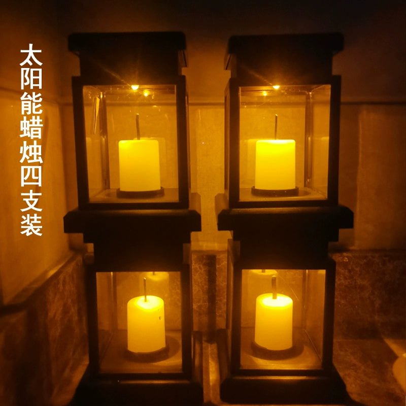 Solar Sensor LED Candle Light House Landscape Hanging Light - Julia M LifeStyles