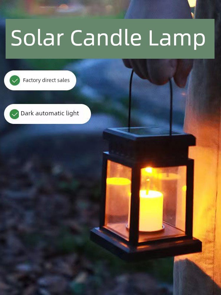 Solar Sensor LED Candle Light House Landscape Hanging Light - Julia M LifeStyles