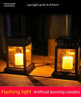 Solar Sensor LED Candle Light House Landscape Hanging Light - Julia M LifeStyles