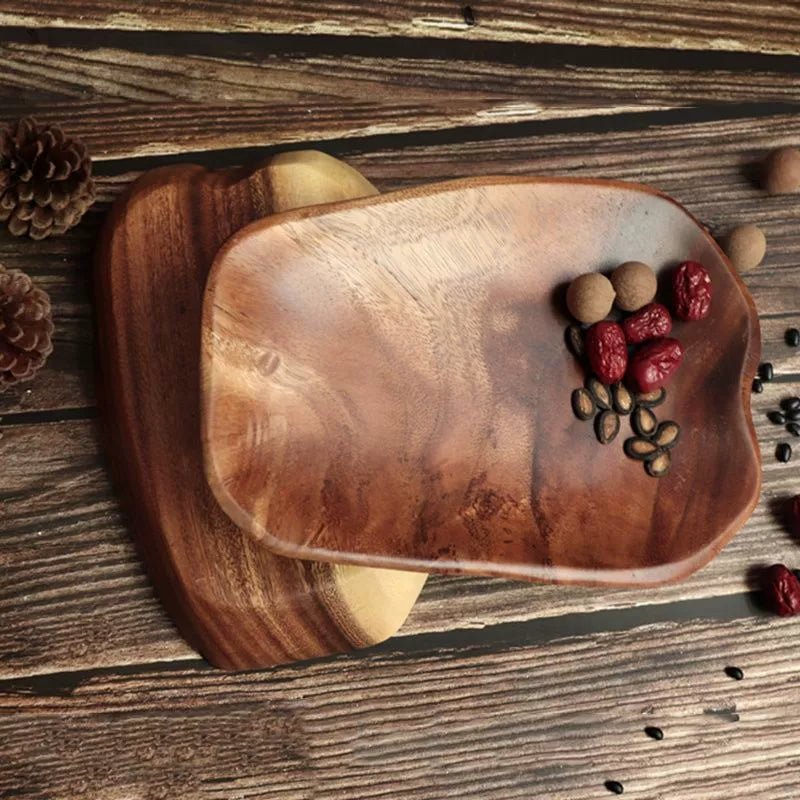 Solid Wood Chinese Pastoral Fruit Plate 😍 - Julia M LifeStyles