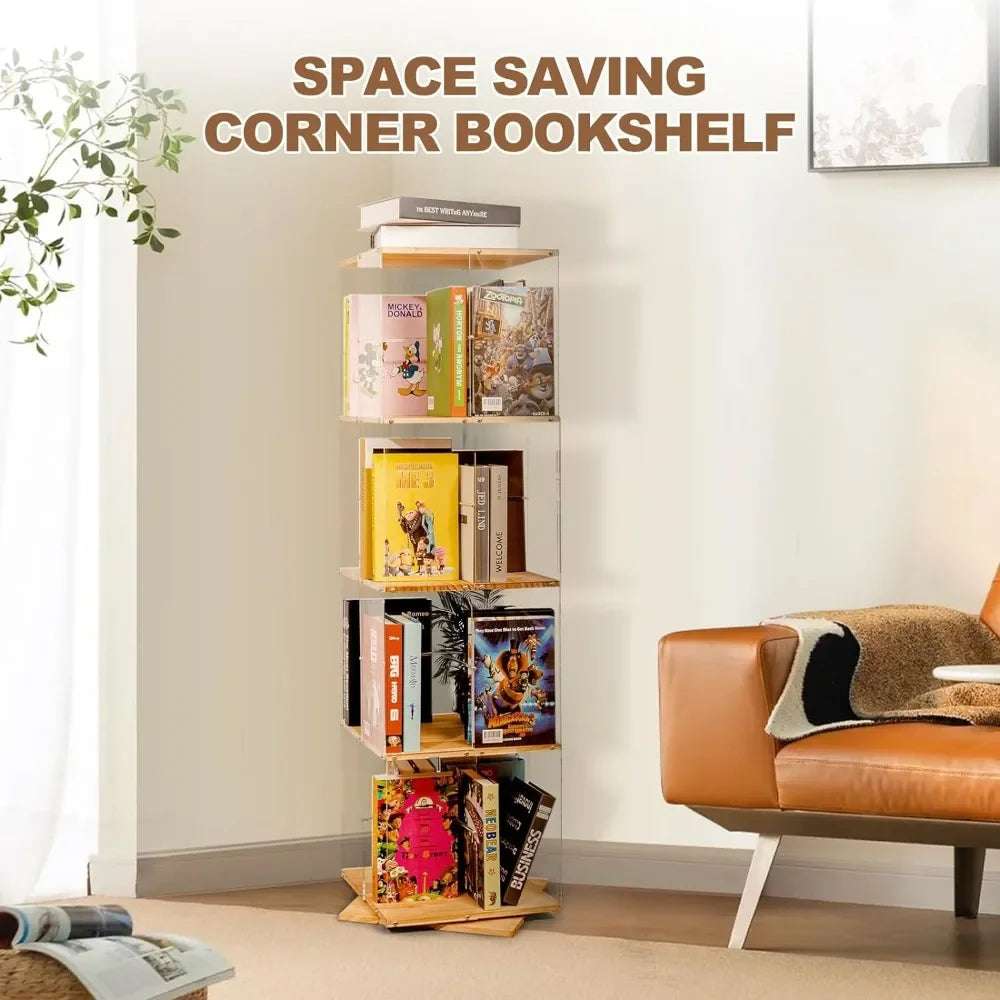 Spinning Square Kids Bookshelf - Julia M LifeStyles