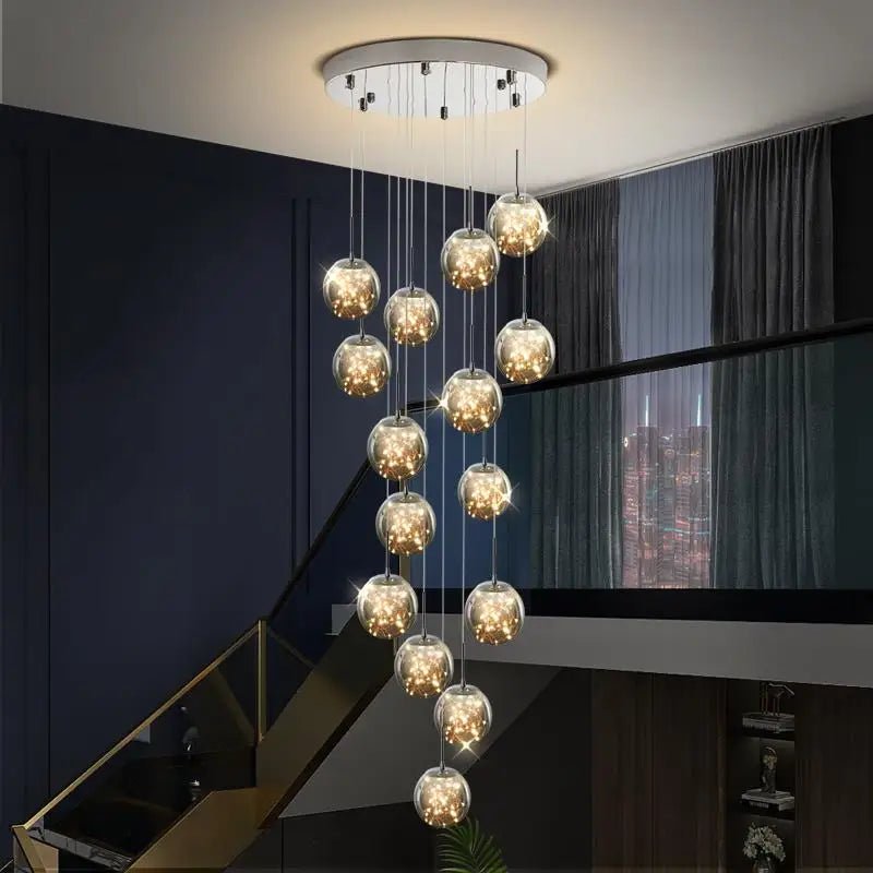 Spiral Glow Pendant Light - Julia M LifeStyles